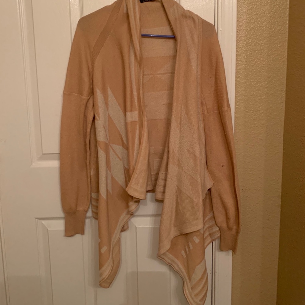 Tribal print cardigan